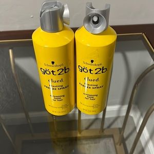 Hair spray got 2b glue